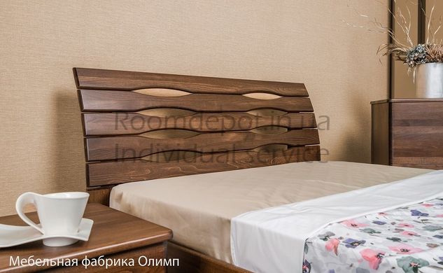 Двуспальная кровать Марита S Олимп 180х200 см Венге Венге RD1250-30 фото
