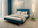 Ліжко Неаполь з м'яким узголів'ям ЛЕВ 160х200 см Категорія тканини 1 RD1329-6 фото 4