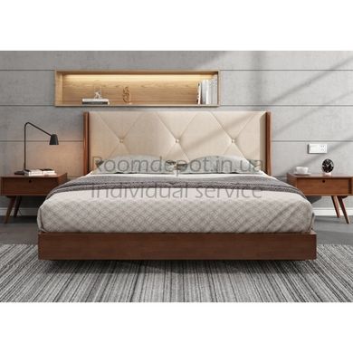 Ліжко Сіена ArtWood 180х200 см Горіх світлий Горіх світлий RD744-2 фото