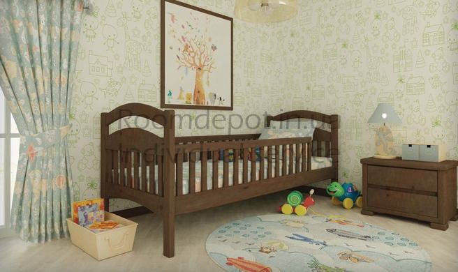 Детская кровать Жасмин Литл MebiGrand 80х190 см Махонь Махонь RD940-9 фото