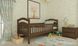 Детская кровать Жасмин Литл MebiGrand 80х190 см Махонь RD940-9 фото 1