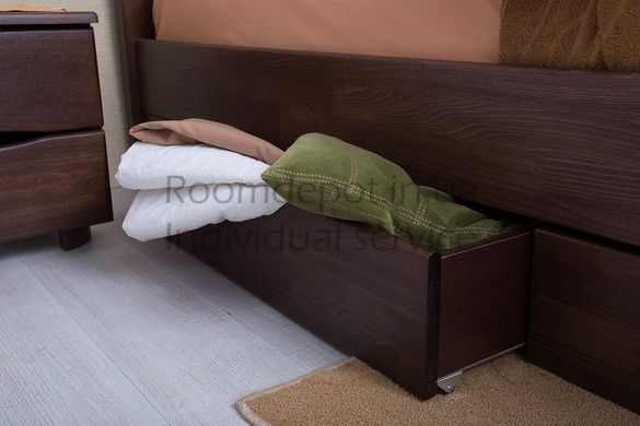 Ліжко Софія з ящиками Мікс Меблі 180х200 см Горіх темний Горіх темний RD41-6 фото