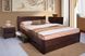 Ліжко підліткове з ящиками Софія Мікс Меблі 120х200 см Венге RD40-2 фото 1