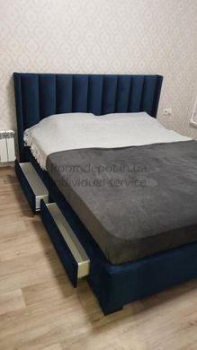 Ліжко з ящиками L011 Rizo Meble 160х200 см  RD1729-1 фото