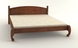 Деревянная кровать Манхеттен MebiGrand 90х200 см Орех темный RD1422 фото 5