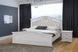 Кровать из ольхи Маргарита Микс Мебель 160х200 см Белый RD15-2 фото 6