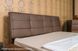 Ліжко з оббивкою Делі Олімп 200х200 см Венге RD1485-24 фото 5