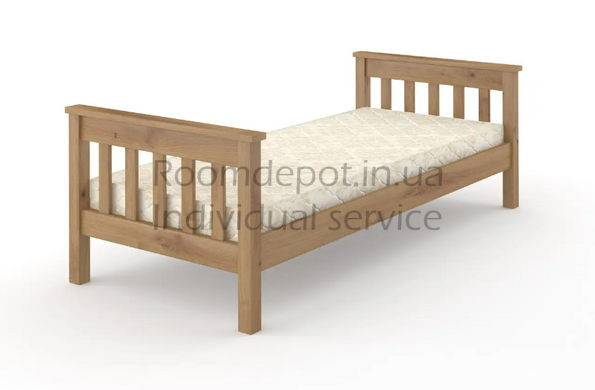 Дитяче ліжко Скандинавія Літл MebiGrand 70х200 см Горіх темний Горіх темний RD2939 фото