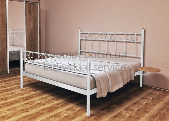 Кровать Эсмеральда 2 Метакам 160х200 см Белый Белый RD80-20 фото