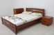 Ліжко односпальне Кароліна Мікс Меблі 80х200 см Горіх темний RD45 фото 6