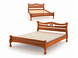 Деревянная кровать Даллас MebiGrand 120х200 см Орех темный RD1423-8 фото 6