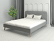 Ліжко Пекін з м'яким узголів'ям ЛЕВ 160х200 см Категорія тканини 1 RD2780-6 фото 4