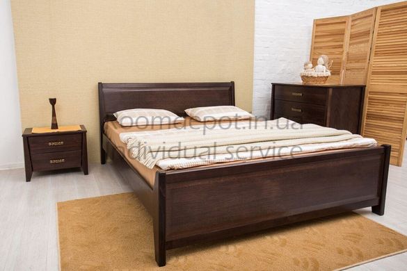 Кровать Сити с филенкой Олимп 160х200 см Бук натуральный Бук натуральный RD1244-18 фото