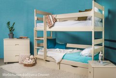 Двох'ярусне ліжко Ясна Олімп 90х200 см Венге Венге RD1110-6 фото