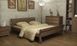 Деревянная кровать Верона MebiGrand 120х200 см Орех темный RD1420-8 фото 2