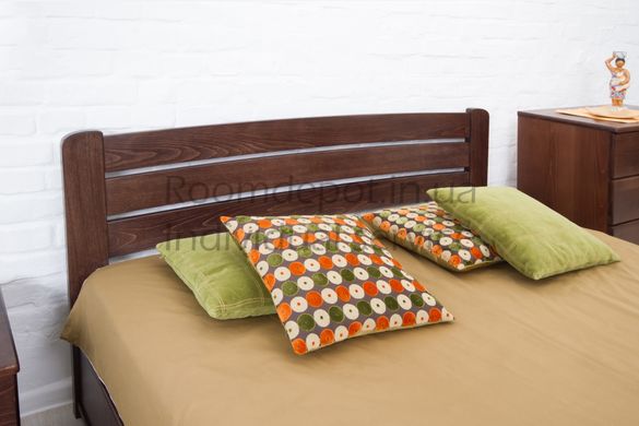 Ліжко дерев'яне Софія Мікс Меблі 160х200 см Горіх світлий Горіх світлий RD38-4 фото
