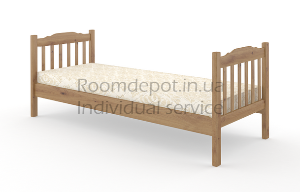 Детская кровать Карина MebiGrand 90х200 см Орех светлый Орех светлый RD28-25 фото