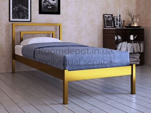 Кровать Брио 1 Метакам 120х190 см Желтый Желтый RD76-27 фото