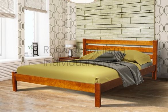Ліжко двоспальне Інсайд Мікс Меблі 160х200 см Горіх Горіх RD1076 фото