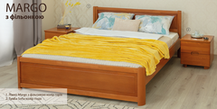 Кровать Марго с филенкой Олимп 200х200 см Венге Венге RD339-66 фото