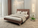 Ліжко Неаполь з м'яким узголів'ям ЛЕВ 160х200 см Категорія тканини 1 RD1329-6 фото 5