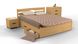 Кровать с ящиками Ликерия Люкс Микс Мебель 90х200 см Орех темный RD54-4 фото 4