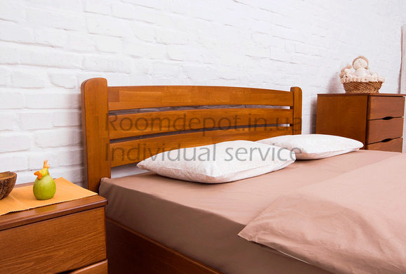Двоспальне ліжко Софія Люкс Олімп 160х190 см Венге Венге RD1117-12 фото
