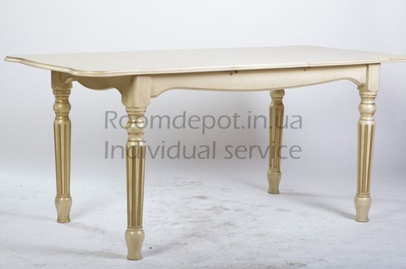 Стол обеденный Венеция 120 см Микс Мебель Слоновая кость Слоновая кость RD612 фото