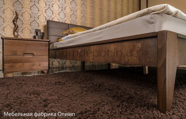 Ліжко з оббивкою Делі Олімп 160х200 см Венге Венге RD1485-12 фото