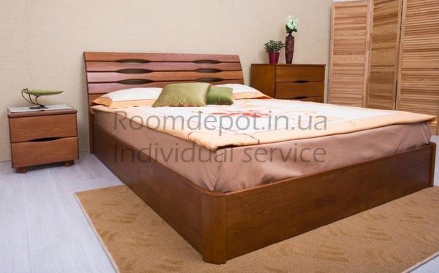 Ліжко з підйомним механізмом Маріта V Олімп 140х200 см Венге Венге RD1249 фото