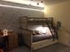 Двох'ярусне ліжко Скандинавія MebiGrand 120х80х190 см Горіх темний RD11 фото 6