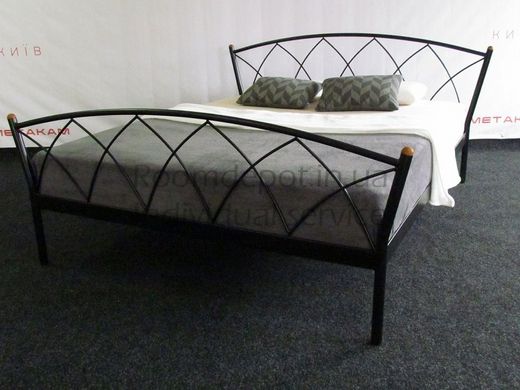 Кровать Жасмин 2 Метакам 160х190 см Белый Белый RD1434-80 фото