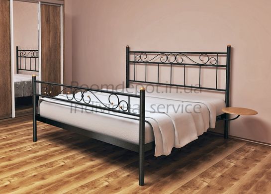 Кровать Эсмеральда 2 Метакам 120х200 см Коричневый Коричневый RD80-3 фото