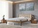 Кровать Токио с мягким изголовьем 50 ЛЕВ Бук натуральный 180х200 см RD1751-80 фото 1