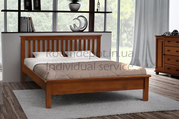 Кровать двуспальная Сидней Микс Мебель 160х200 см Орех Орех RD1879 фото
