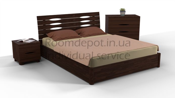 Кровать с механизмом Мария Микс Мебель 140х200 см Орех темный Орех темный RD36 фото