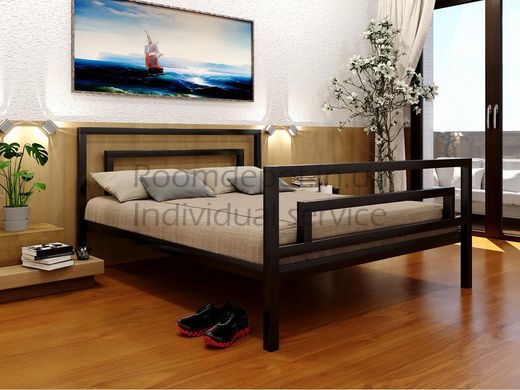 Ліжко Бріо 2 Метакам 90х190 см Коричневий Коричневий RD1409-3 фото