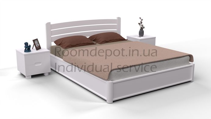 Кровать с механизмом София Микс Мебель 140х200 см Белый Белый RD39-3 фото