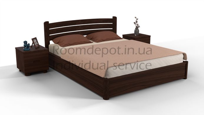 Кровать с механизмом София Микс Мебель 180х200 см Орех темный Орех темный RD39-15 фото