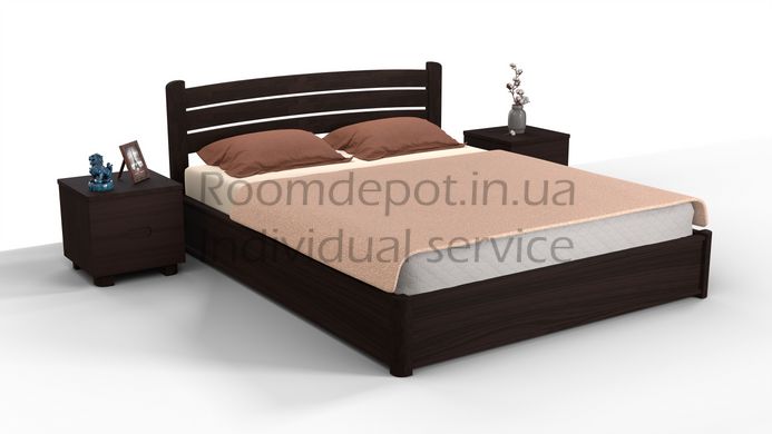 Кровать с механизмом София Микс Мебель 160х200 см Орех темный Орех темный RD39-5 фото