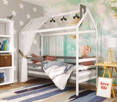 Ліжко дитяче хатинка Том Арбор Древ Бук 80х190 см Вільха Вільха RD2346-8 фото