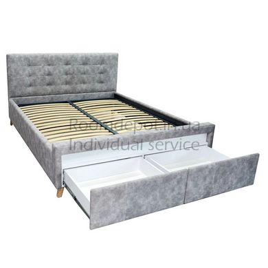 Кровать с ящиками L004 Rizo Meble 160х200 см  RD1725-1 фото
