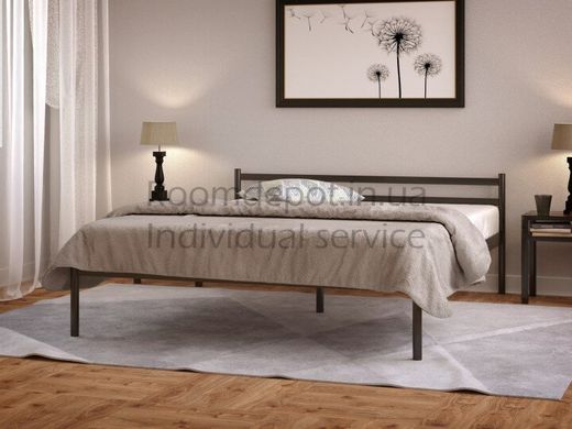 Кровать металлическая Комфорт Метакам 90х200 см Белый Белый RD566-27 фото