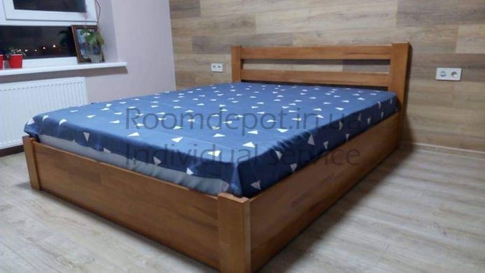 Кровать Соня с подъемным механизмом ЛЕВ Бук натуральный 140х190 см Бук натуральный RD154-50 фото