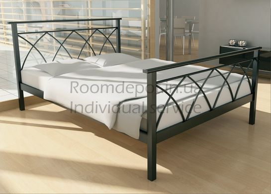 Ліжко Діана 2 Метакам 120х200 см Коричневий Коричневий RD79-3 фото