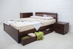 Кровать Лика Люкс с ящиками Олимп 160х200 см Венге Венге RD1345-24 фото