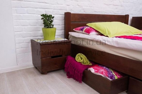 Кровать с ящиками Айрис Олимп 120х200 см Венге Венге RD1239-12 фото