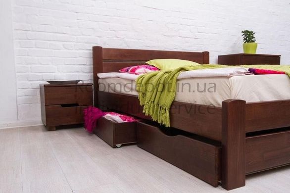 Кровать с ящиками Айрис Олимп 80х200 см Венге Венге RD1239 фото