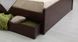 Кровать Лика Люкс с ящиками Олимп 120х200 см Темный венге RD1345-15 фото 2