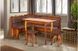 Кухонный уголок Даллас комплект Микс Мебель Левый (7-образный) Орех RD757 фото 1